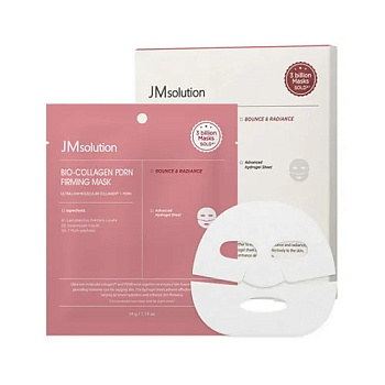 Гидрогелевая маска антивозрастная с ПДРН и коллагеном JMsolution Bio-Collagen PDRN Firming Mask 34гр